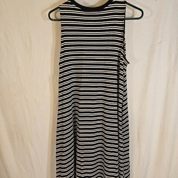 Time and Tru Sleeveless Striped Dress -- ITEM #2031 - Picture 2 of 2